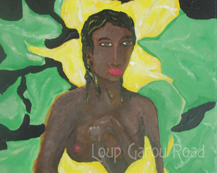 Squash Blossom Woman