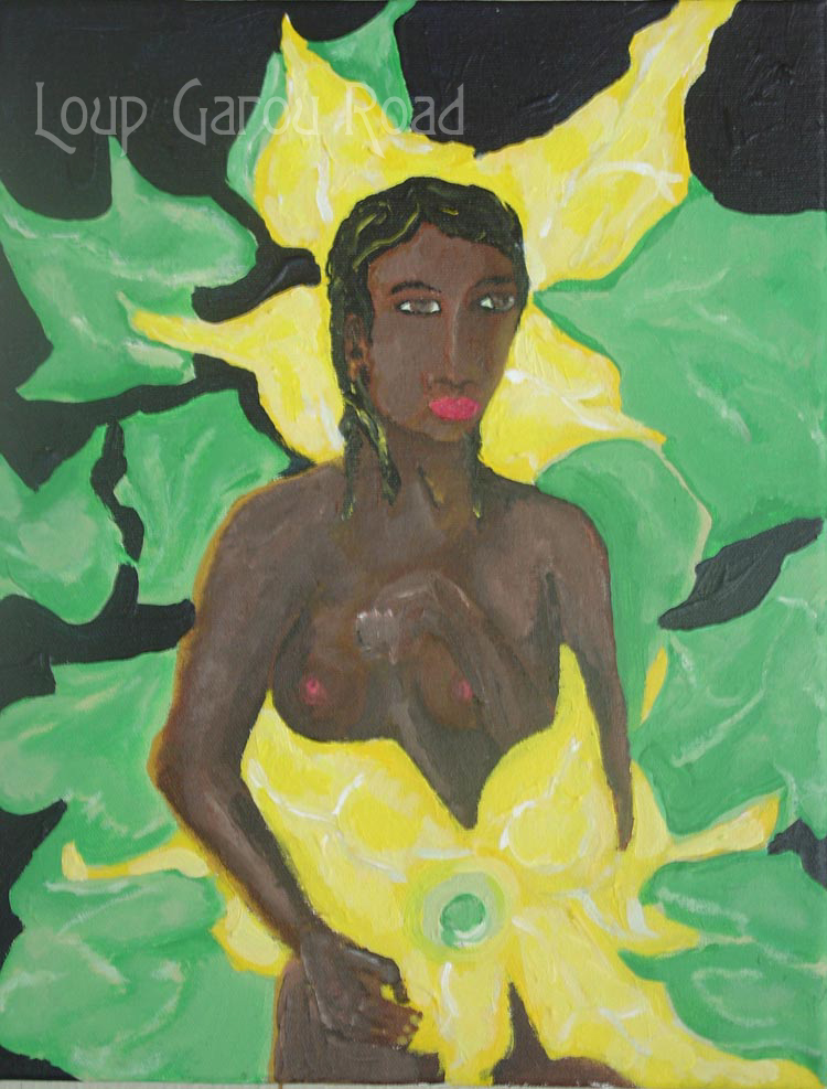 Squash Blossom Woman